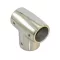 Conector bariere T-bar 90 grade 25 mm inox LIN