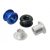 Placă de trecere aluminiu negru 8/9-14 mm LIN
