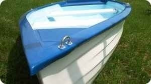 Aquajoy barca din plastic Balaton cu o bancă SYB