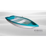 Aquajoy barca de plastic HCS-04 cu două bănci SYB