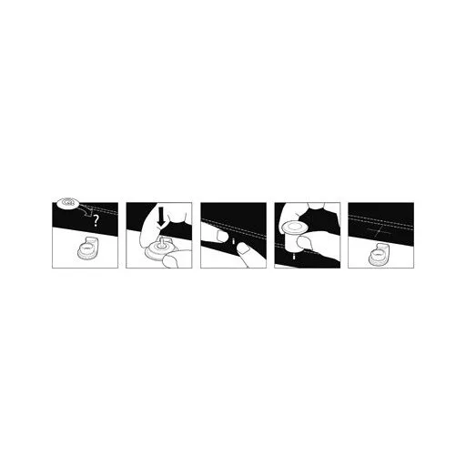 Tarpaulin cu ac de brevet Q linie 10 buc / buchet LIN