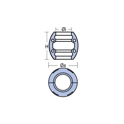 Kit anod Volvo Duo-Prop GFN