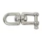 Ochi pivotant cu shekel inox 8 mm LIN