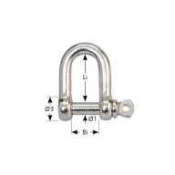 Sekli inox 4 mm LIN
