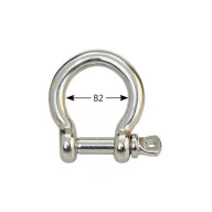 Sekli omega inox 4 mm LIN