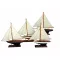 Barcă model Sailboat în mai multe culori 33cm VVL