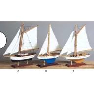 Barcă model Sailboat în mai multe culori 33cm VVL