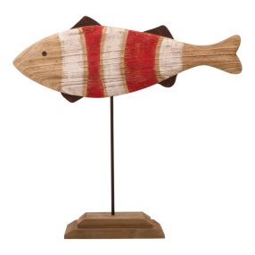 Clownfish decorativ din lemn VVL