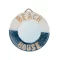 Lifebuoy ( doar decorativ ) casă de plajă din lemn cu oglindă VVL