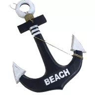 Anchor Wood Anchor plajă cu inscripția VVL