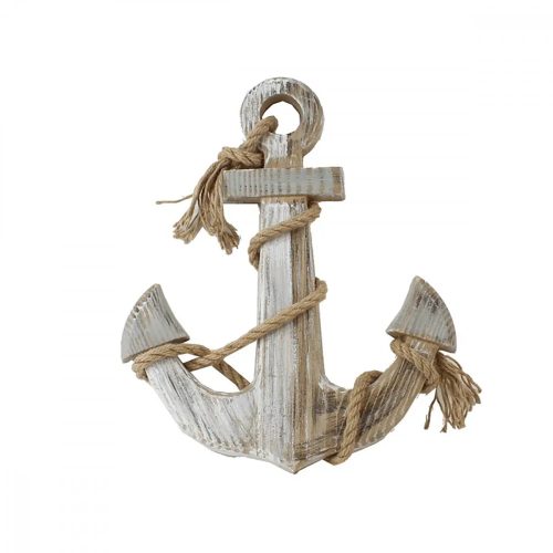 Ancoră lemn antic 38cm