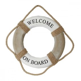 Inel de salvare maro nostalgie 30 cm VVL