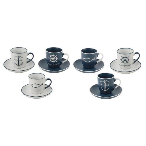 Set de cafea de plajă din 6 piese VVL