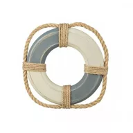 Inel de salvare decor albastru 25 cm antic VVL