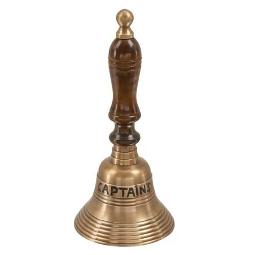Clopotul de mână al căpitanului din alamă VVL