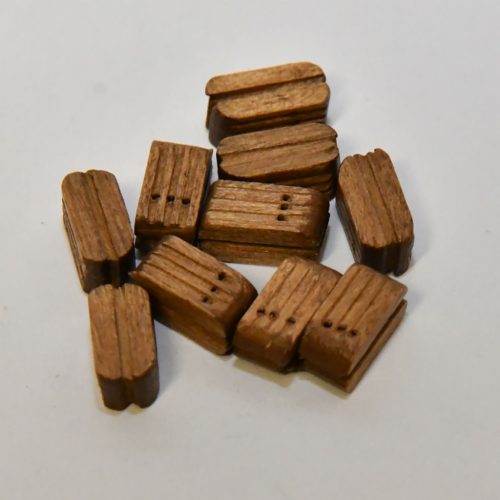 Csiga blokk három soros 10 mm 10 darab VVL