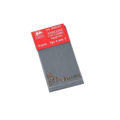 Réz szeg gyűrűvel 3mm 10 darab VVL