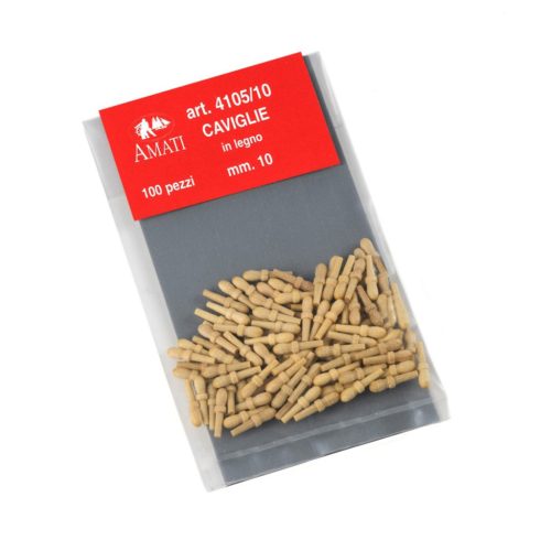 Frânghie de ancorare lemn 10 mm 10 bucăți VVL