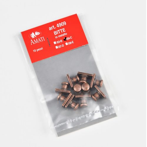 Cleme de metal pentru bărci, 10 bucăți VVL