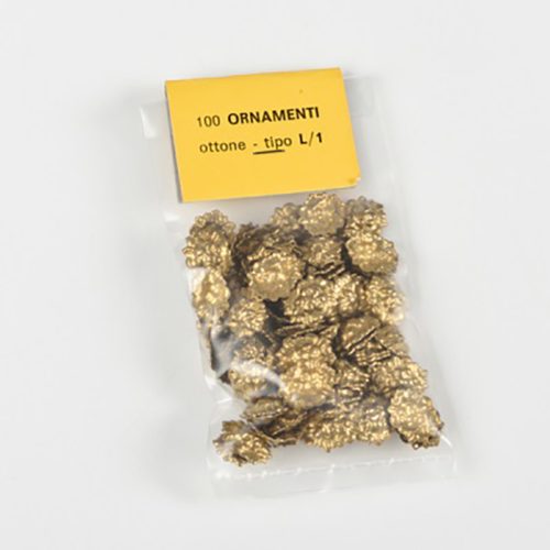 Cap de leu ornament cupru 10 bucăți VVL
