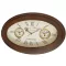 Ceas de perete oval 45 cm VVL