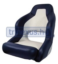 Scaun Sport fără bază albastru-alb LIN