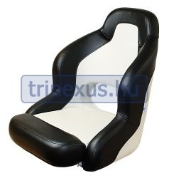 Scaun Sport fără bază negru și alb LIN