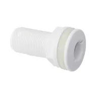 Ieșire apă prin corp alb 1/2 col, 21,3 mm LIN
