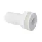 Ieșire apă prin corp alb 1/2 col, 21,3 mm LIN
