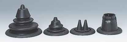 Clopot de evacuare Bovden negru dublu 52 mm LIN