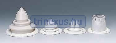 Clopot de evacuare Bovden alb 110 mm LIN