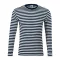 Tricou cu mânecă lungă cu dungi marine VVL