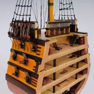 HMS Victory gravură laterală VVL