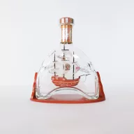 Santa Maria Sailboat model în Martell sticla VVL