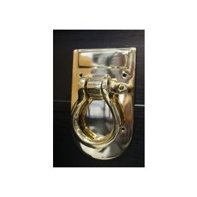 Ciocnire shekel formă alamă 17x10 cm VVL