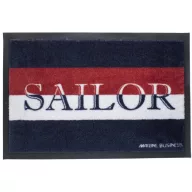 Covor de ieșire din vinil cu inscripția Sailor VVL