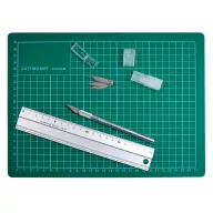 Hobby clipboard- riglă- punct de ac cu set de bisturiu VVL