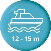 Carenă între 12 și 15 metri