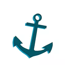 Ancoră principală și auxiliară (12-15 m)